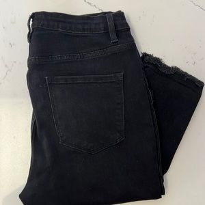 Vervet back skinny jeans